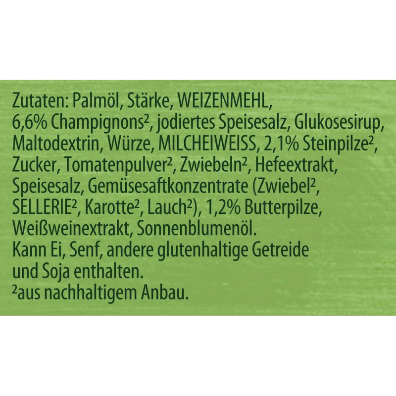 Knorr Feinschmecker Waldpilz 250 ml – Aromatisch und vollmundig für Pilzliebhaber!