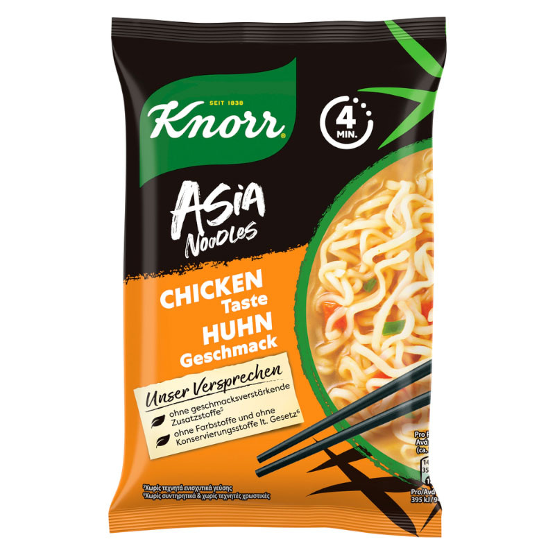 Knorr Noodle Express Huhn Asia Nudeln 1 Portion