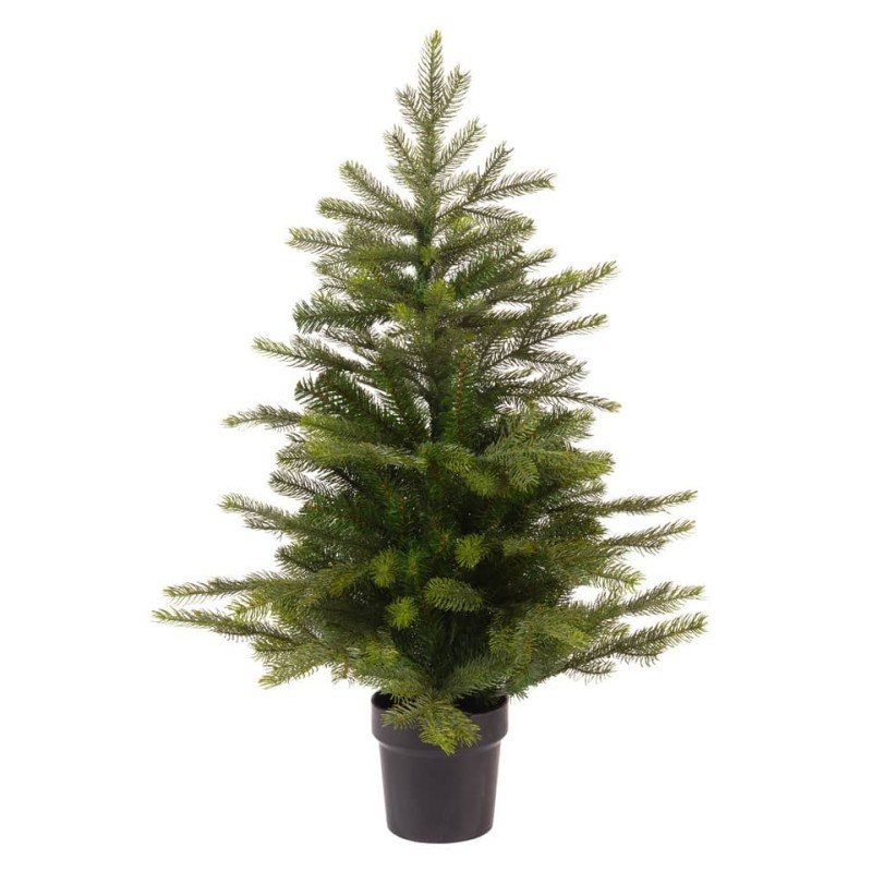 Dekotanne Indoor grün H 45cm