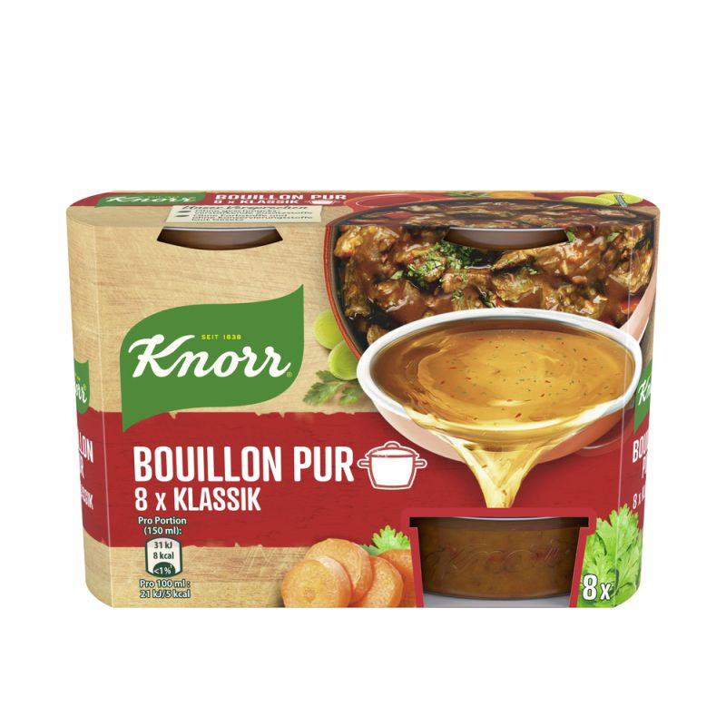 Knorr Bouillon Pur Rind Bouillon 224 g
