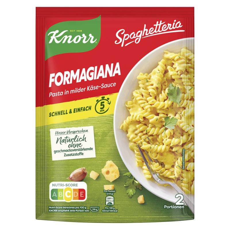 Knorr Spaghetteria Formagiana Nudel-Fertiggericht 163g