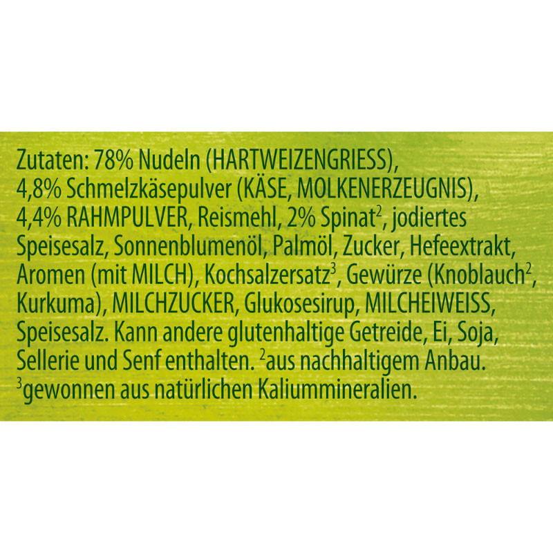 Preview: Knorr Spaghetteria Spinaci Nudel-Fertiggericht 160g – Frisch und cremig