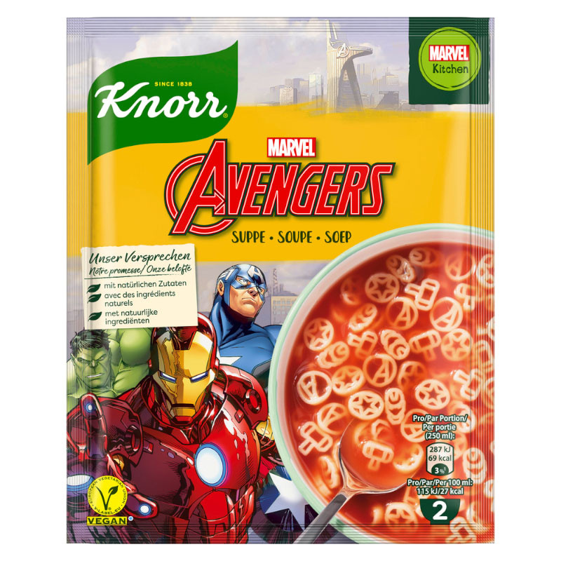 Knorr Avengers Suppe 2 Portionen