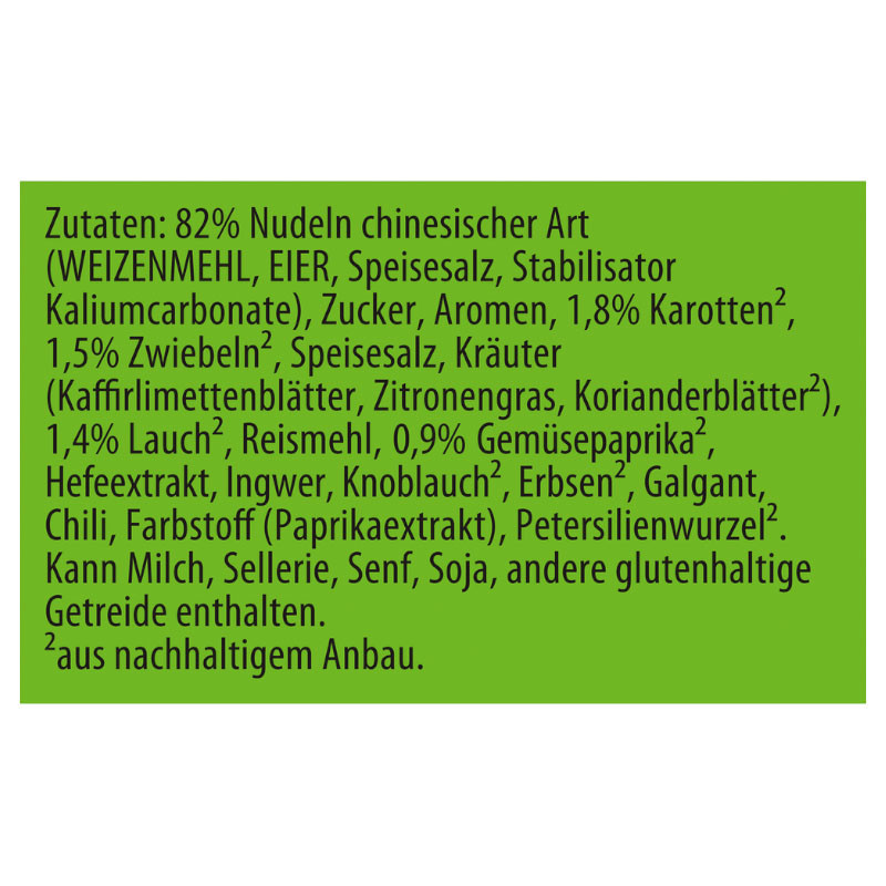 Preview: Knorr Asia Gebratene Nudeln Gemüse 125 g – Köstlich und aromatisch!