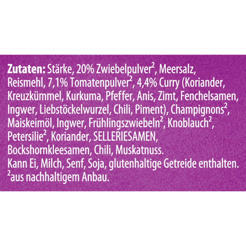 Knorr Basis Thai Curry 3 Portionen – Exotischer Genuss im Handumdrehen!