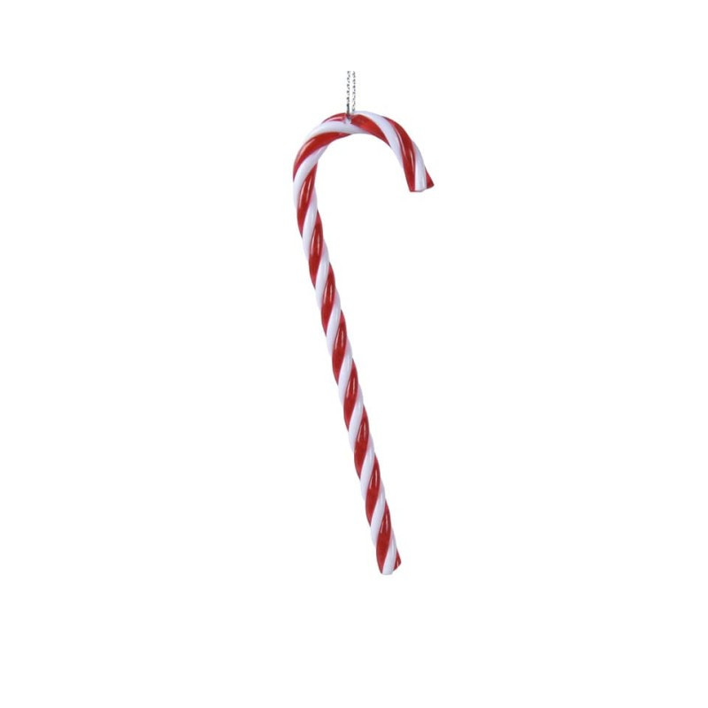 Weihnachten Baumbehang Zuckerstange rot/weiß 12cm 4 Stück