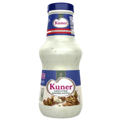 Kuner Kräuter- Knoblauch Sauce Flasche 250ml