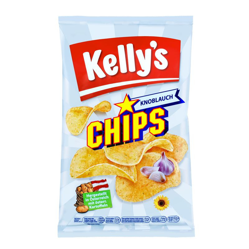 Kelly´s Chips Knoblauch 150g