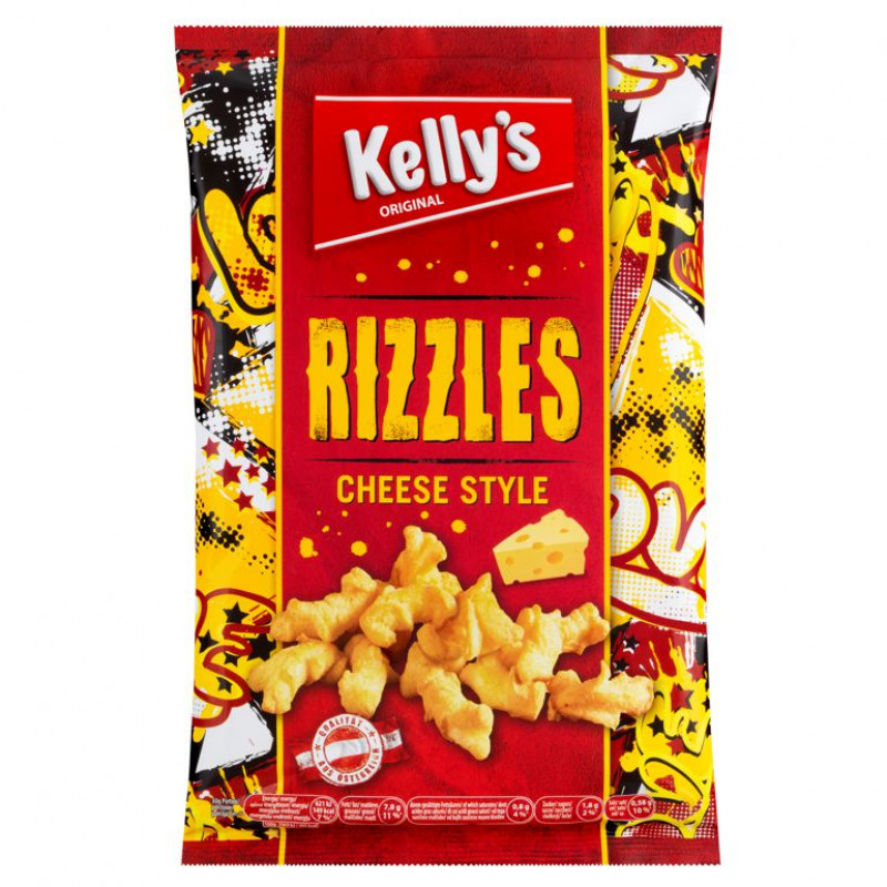 Kelly's Rizzles Cheese Style 70g