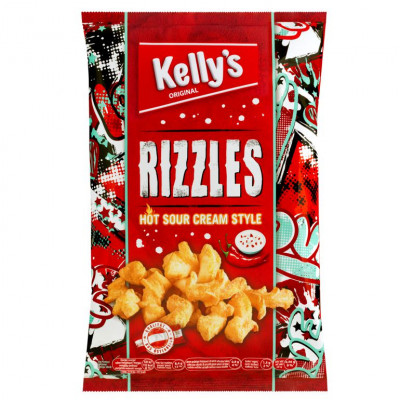Kelly's Rizzles Hot Sour Cream Style 70g