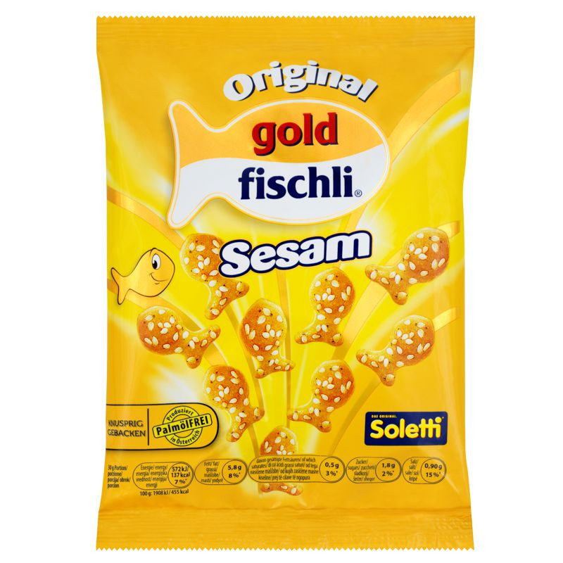 Soletti Goldfischli Sesam 100g