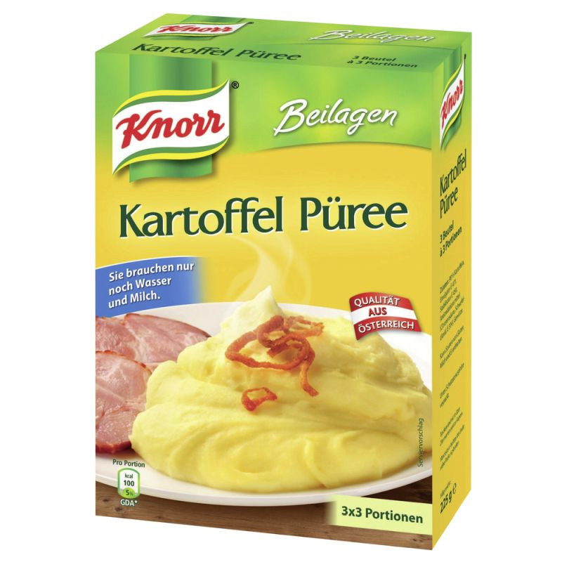 Knorr Beilagen Kartoffelpüree 3x3 Portionen