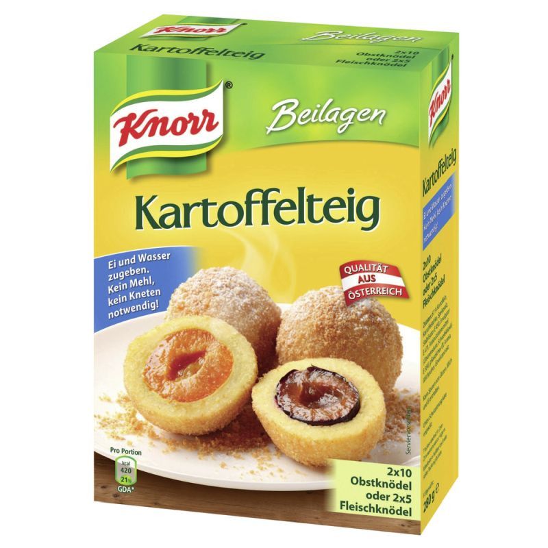 Knorr Beilagen Kartoffelteig Knödel 2x3 Portionen