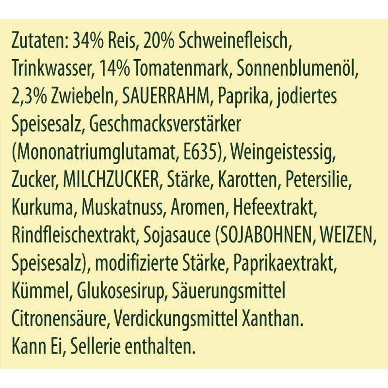 Knorr Meisterkessel Reisfleisch 2 Portionen – Herzhaft und nahrhaft