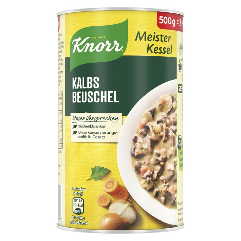 Knorr Meisterkessel Kalbsbeuschel 2 Portionen