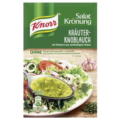 Knorr Salatkrönung Kräuter-Knoblauch 3er