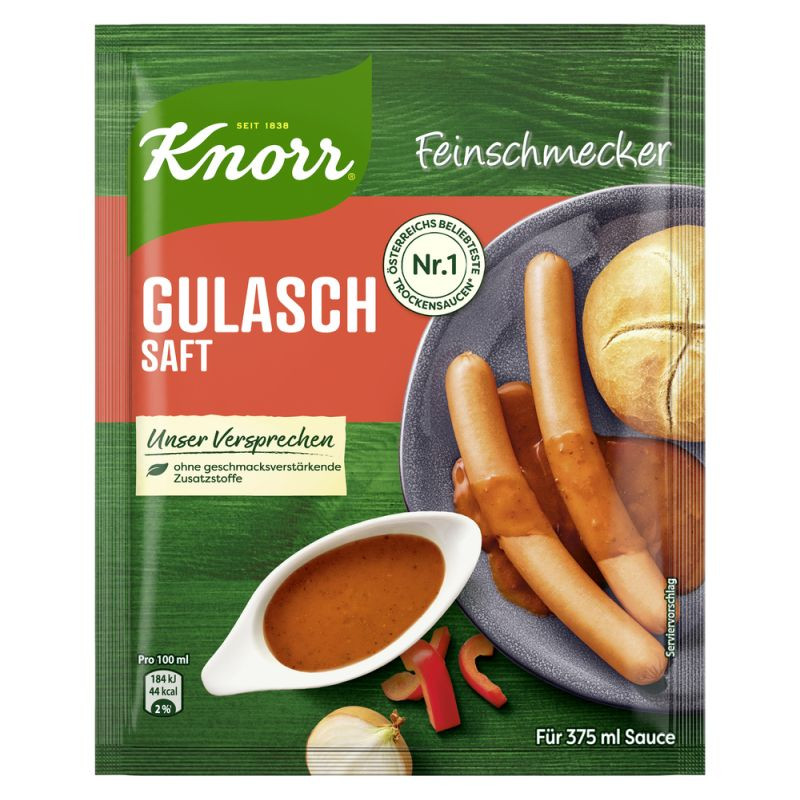 Knorr Feinschmeckersauce Gulasch Saft 375ml