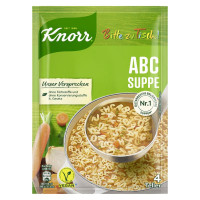 Knorr Bitte zu Tisch! ABC Suppe 4 Teller