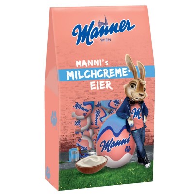 Manner Ostertiere Milchcreme Ostereier 150 g