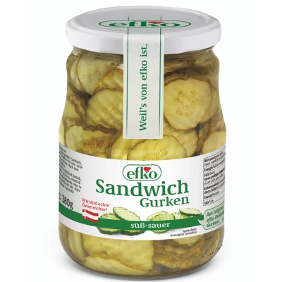 Efko Sandwich Gurken 720 ml