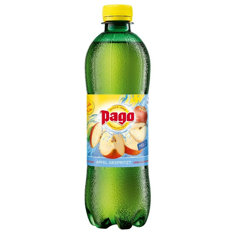 Pago Apfelsaftgespritzt Pet 500ml