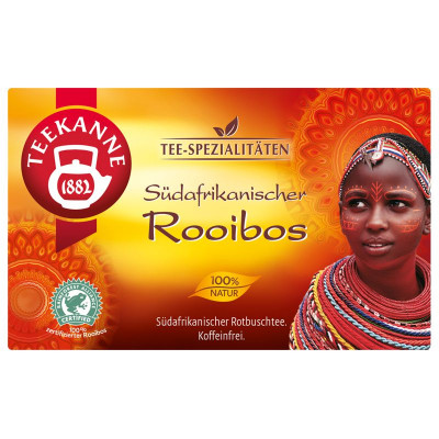 Teekanne Südafrikanischer Rooibos 20 Btl