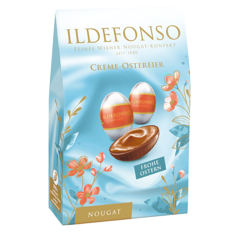 Manner Ildefonso Nougat Eier 195 g
