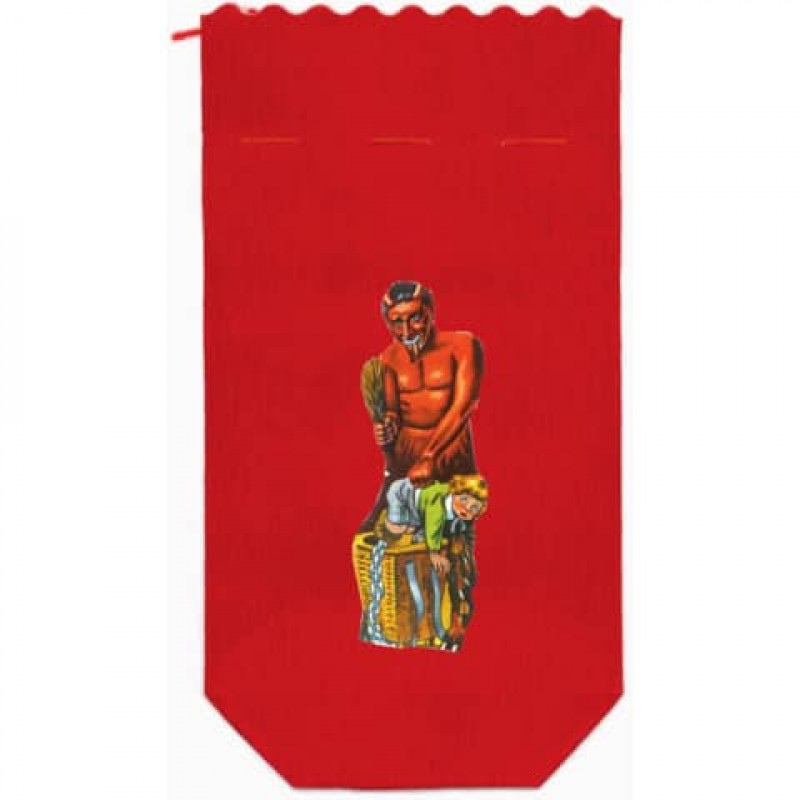 Krampussack aus Krepppapier 210x350x87mm