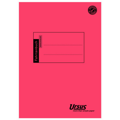 Ursus Fahrtenbuch T154 A5 40 Blatt 80g/qm
