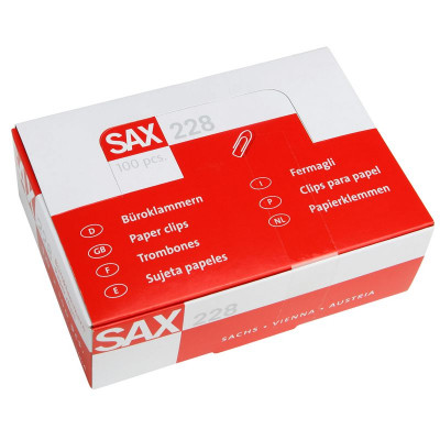 SAX Büroklammern 228 20mm 100 Stück