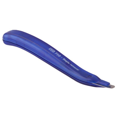 Preview: SAX Heftklammernentferner orange rot transparent