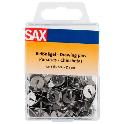 SAX Reißnägel 125 Stück 1cm