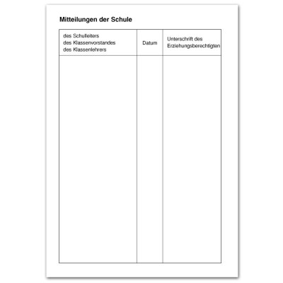 Ursus OE Mitteilungsheft OE.63c A5 12 Blatt 80g/qm Memos Nachrichten Erinnerungen