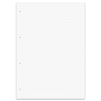 Preview: Ursus Green Collegeblock A4 80 Blatt 70g/qm 5mm kariert 4-Loch