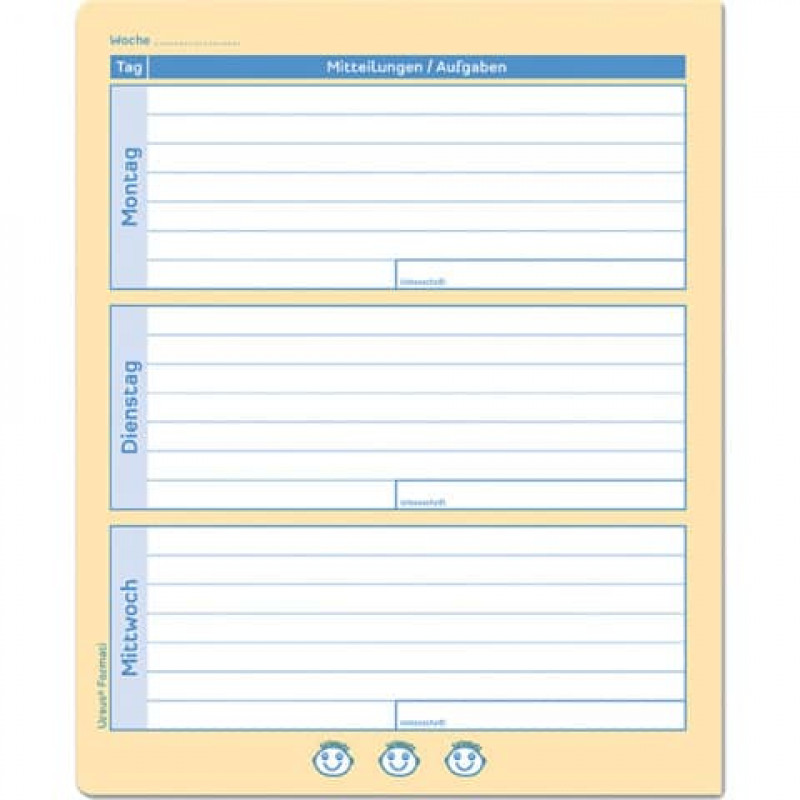 Preview: URSUS Formati A1 Aufgabenheft Quart 20 Blatt
