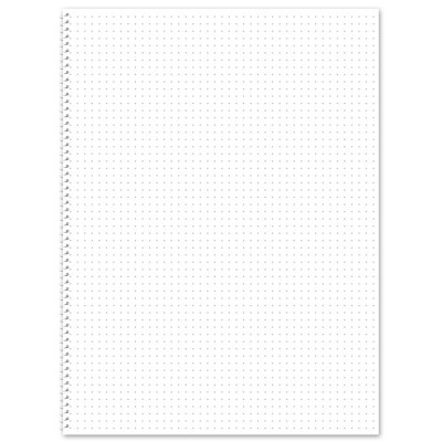 Preview: Ursus Green Collegeblock A4 80 Blatt 70g/qm dotted 4-Loch