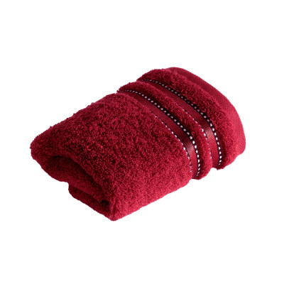 Vossen Seiftuch Cult de Luxe 30x30 cm Rubin 3705