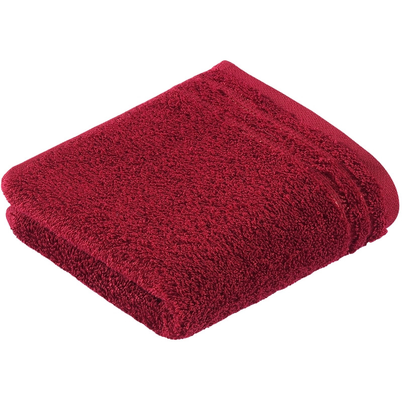 Vossen Gästetuch Calypso Feeling 30x50 cm Rubin 390