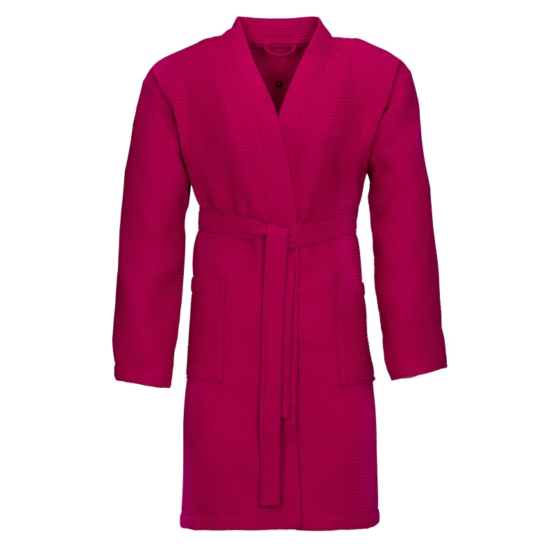 Vossen Bademantel Rom Unisex L Cranberry 337