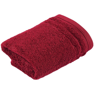 Vossen Seiftuch Vienna Style Supersoft 30x30 cm Rubin 390