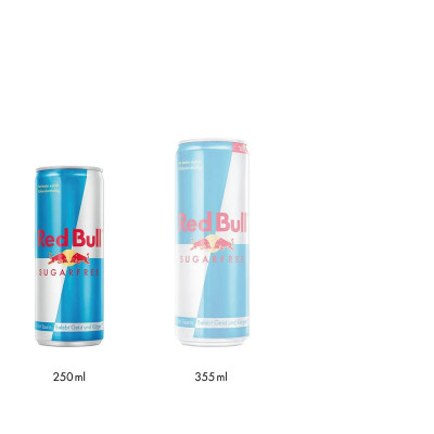 Red Bull Energy Drink Getränk Sugarfree, 6x250 ml