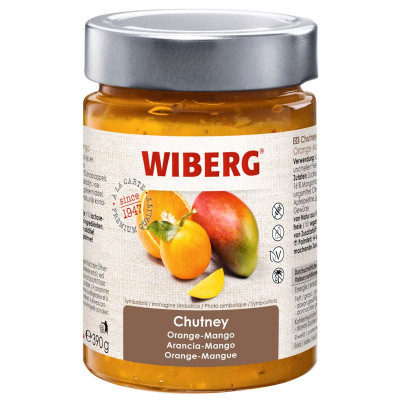 Wiberg Chutney Orange Mango 390g