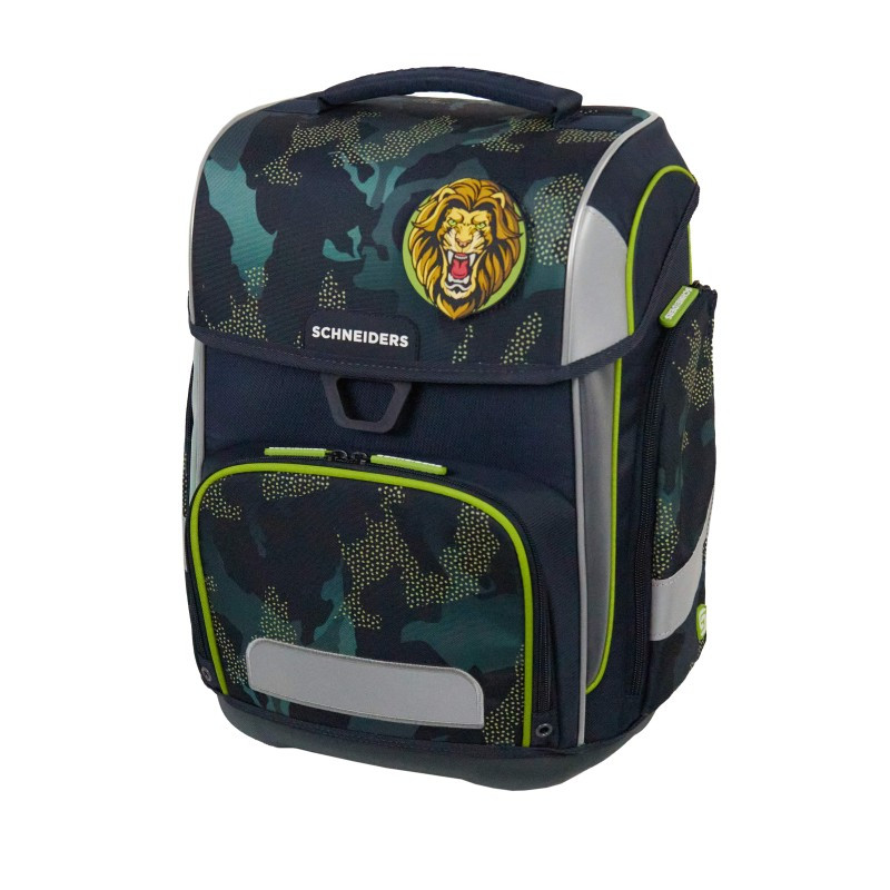 Preview: Schneiders Ergolite Schultaschen Set 9-tlg. Camo Rush Jungen
