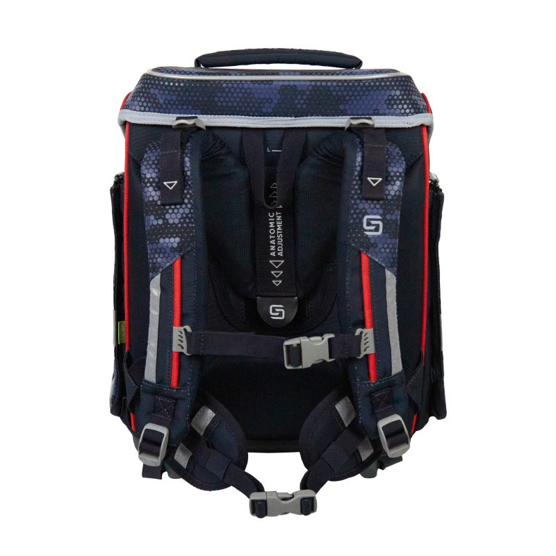 Preview: Schneiders Ergolite Schultaschen Set 9-tlg. Dusk Force Jungen