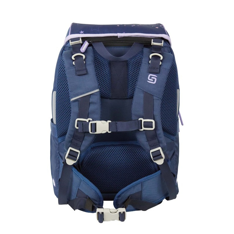 Preview: Schneiders Ergojet Schultaschen Set 6-tlg. Galactica Mädchen