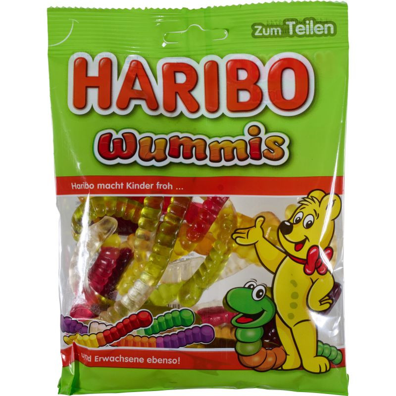 Haribo Wummis 175 g Weiche Fruchtgummis mit fruchtigem Geschmack