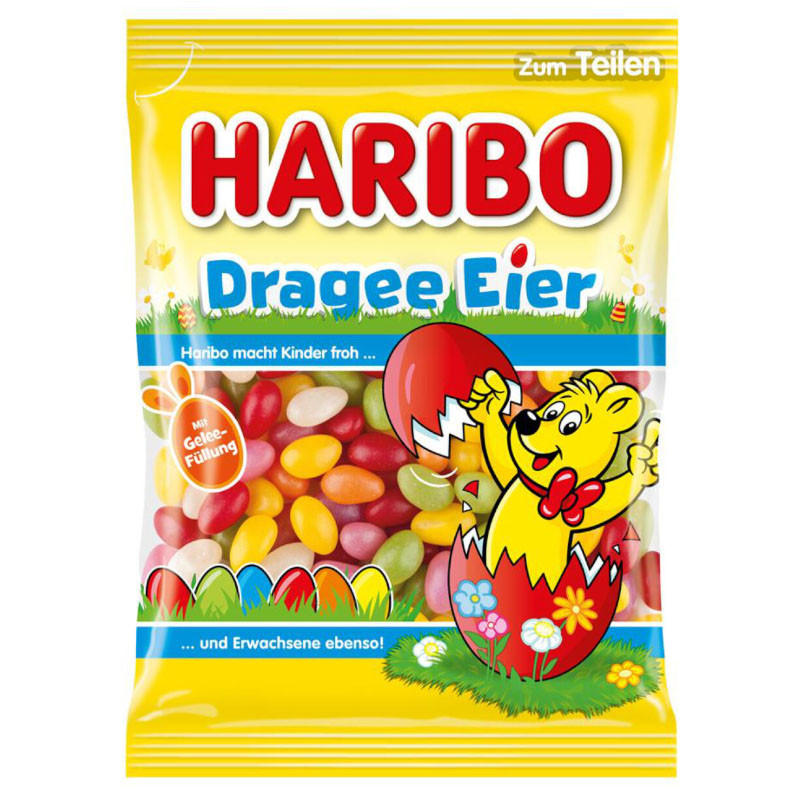 Haribo Oster Beutel Dragee Eier 175 g