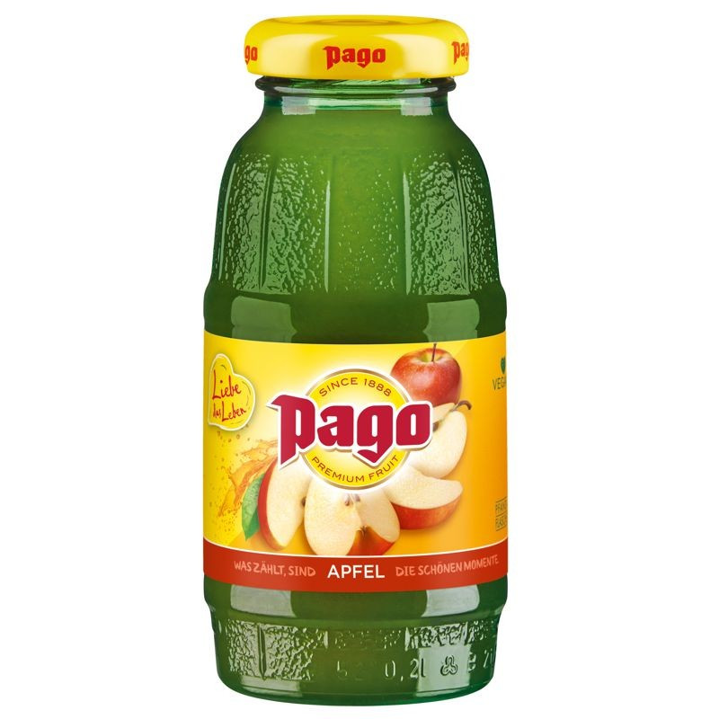 Pago Apfel 0,2l Flasche