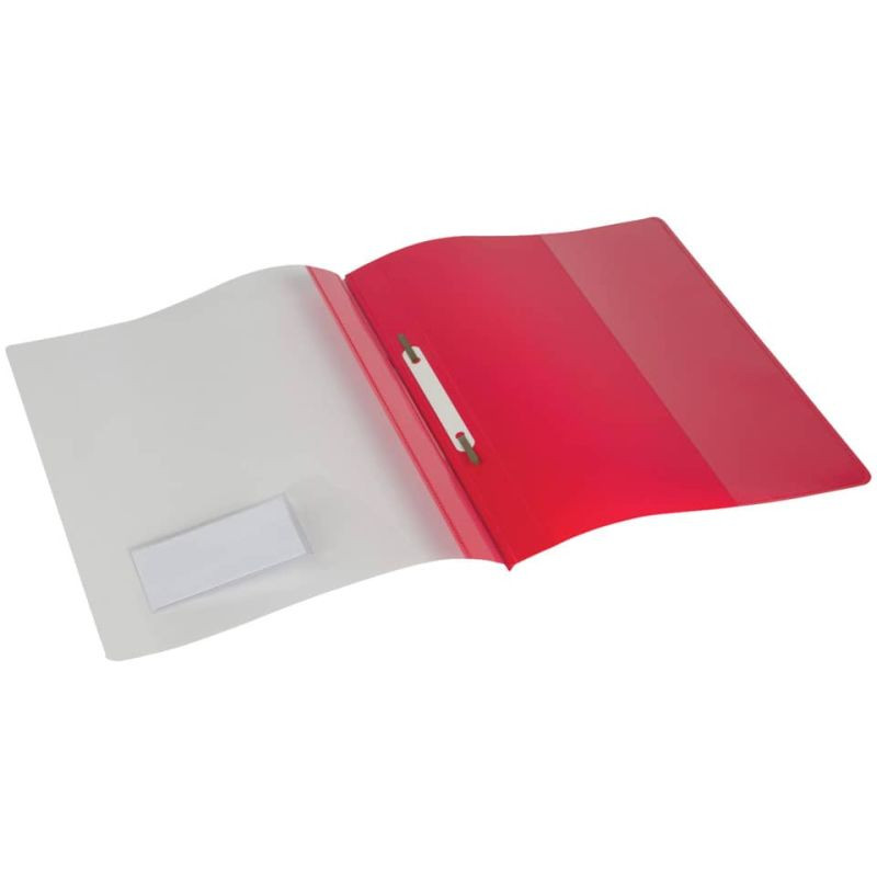 Preview: Donau Schnellhefter A4+ Überbreite PVC rot