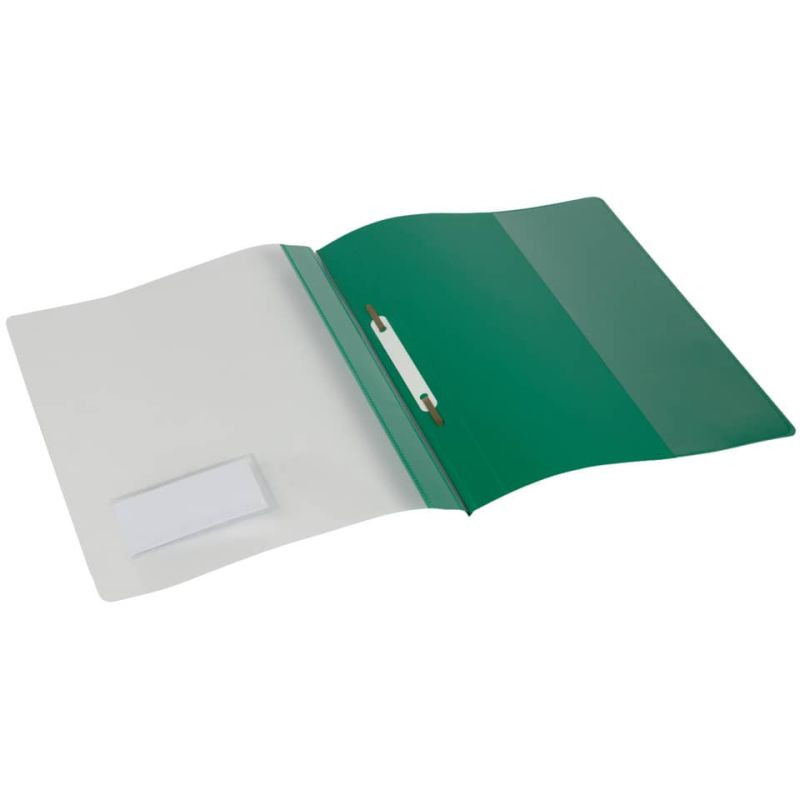 Preview: Donau Schnellhefter A4+ Überbreite PVC grün